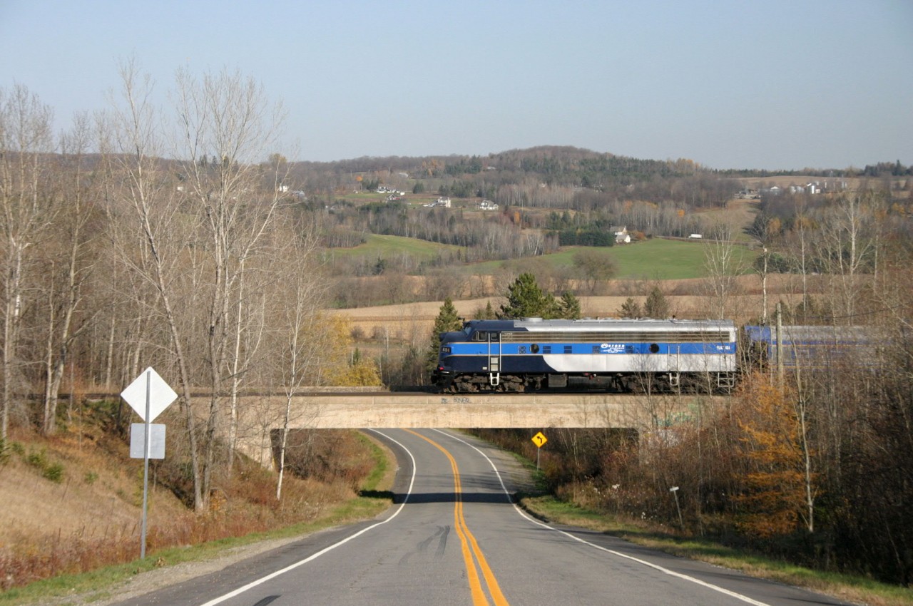 Passing the county road #208 overpass !