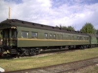 Grand Trunk Pacific business car #3410 'Nechako' is on display at the Prince George Railway & Forestry Museum in P.G., BC.  This heavy weight business car was outfitted in grand style and no doubt carried a very select group of high level railroad officials in its day.