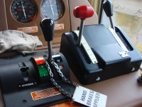 Quick shot of the controls of a rebuilt F40PH-2D