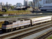 Amk Maple leaf leaving for Niagara Falls and across the border.