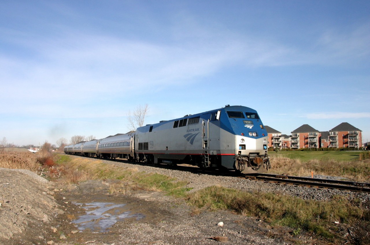 Amtrak 694 on way to NYC in the brand new 10/30 neightborhood !