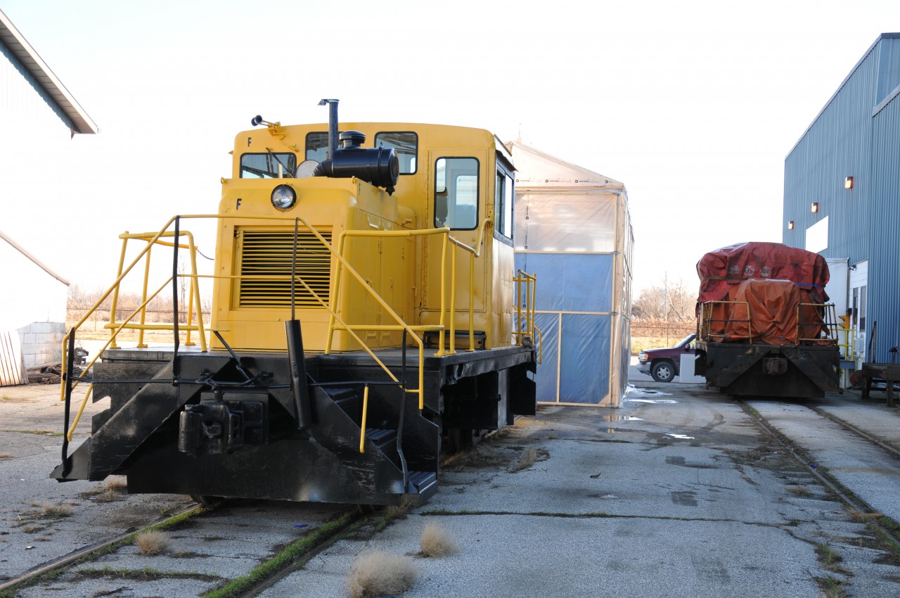 Three little critters hidden away in Wallaceburg. No clue what purpose these units hold but there are a ton of rumors surrounding the arrival of them and the stop of service by CSX to the few remaining local industries.