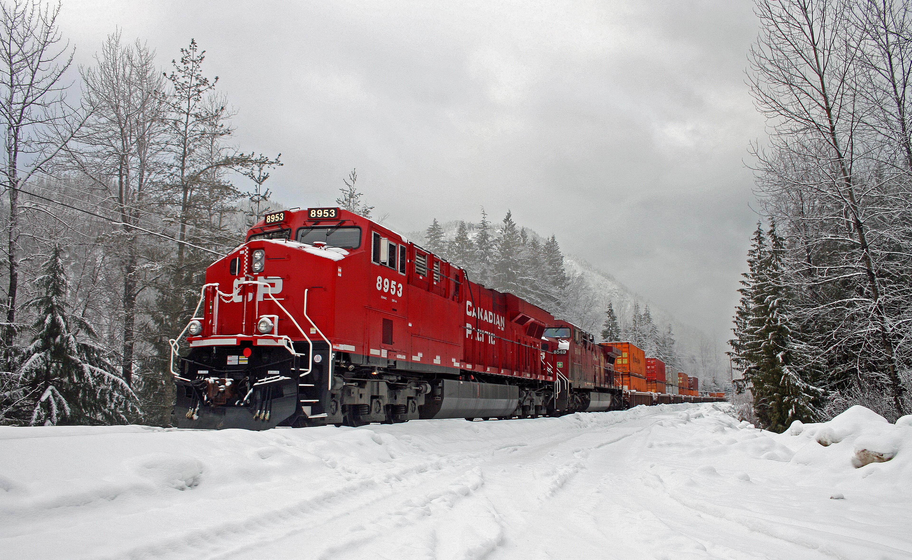 Railpictures.ca Jan Hart Photo Outside of Revelstoke this train
