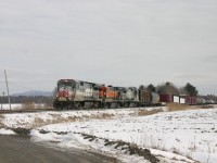 
The extra #1 on way to Montréal after switched his train at Brookport Jct !
