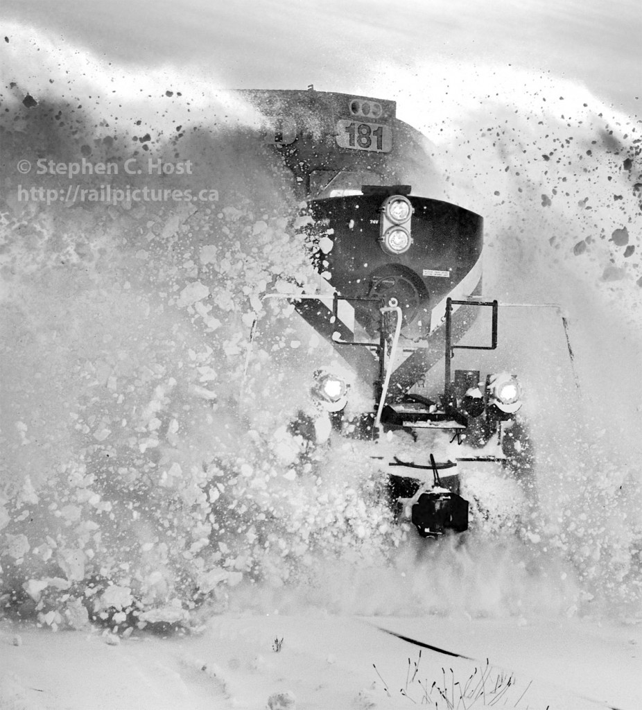 Snowbound Mother nature is no match for the Locomotive as it powers through drifts of snow - this photograph depicts OSRX Montreal Locomotive Works RS-18 #181 of the Ontario Southland Railway heading towards Guelph, Ontario the day after a snowstorm.
Christmas Eve, 2004
Prints of this piece can be ordered here at Fine Art America