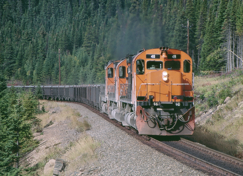 Cartier 48 74 77 south bound ore at mp22.5 QUE. 9/23/2000