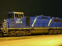 On of the SOR leasers is sitting in front of the shop at Hamilton. It seems unusual to see this engine on this section of SOR, I've seen many photos of them down in Hagersville and Nanticoke.