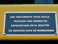 </a>
Excuser moi francais ... err ... espagnol...
</a>
</a>
Builders' service bulletin plate mounted on the frame of NdeM M424 #9526.
</a>
</a>
CN Mac Yard.
</a>
</a>
March 22, 1981, 
</a>
</a>
Kodachrome by S. Danko.
