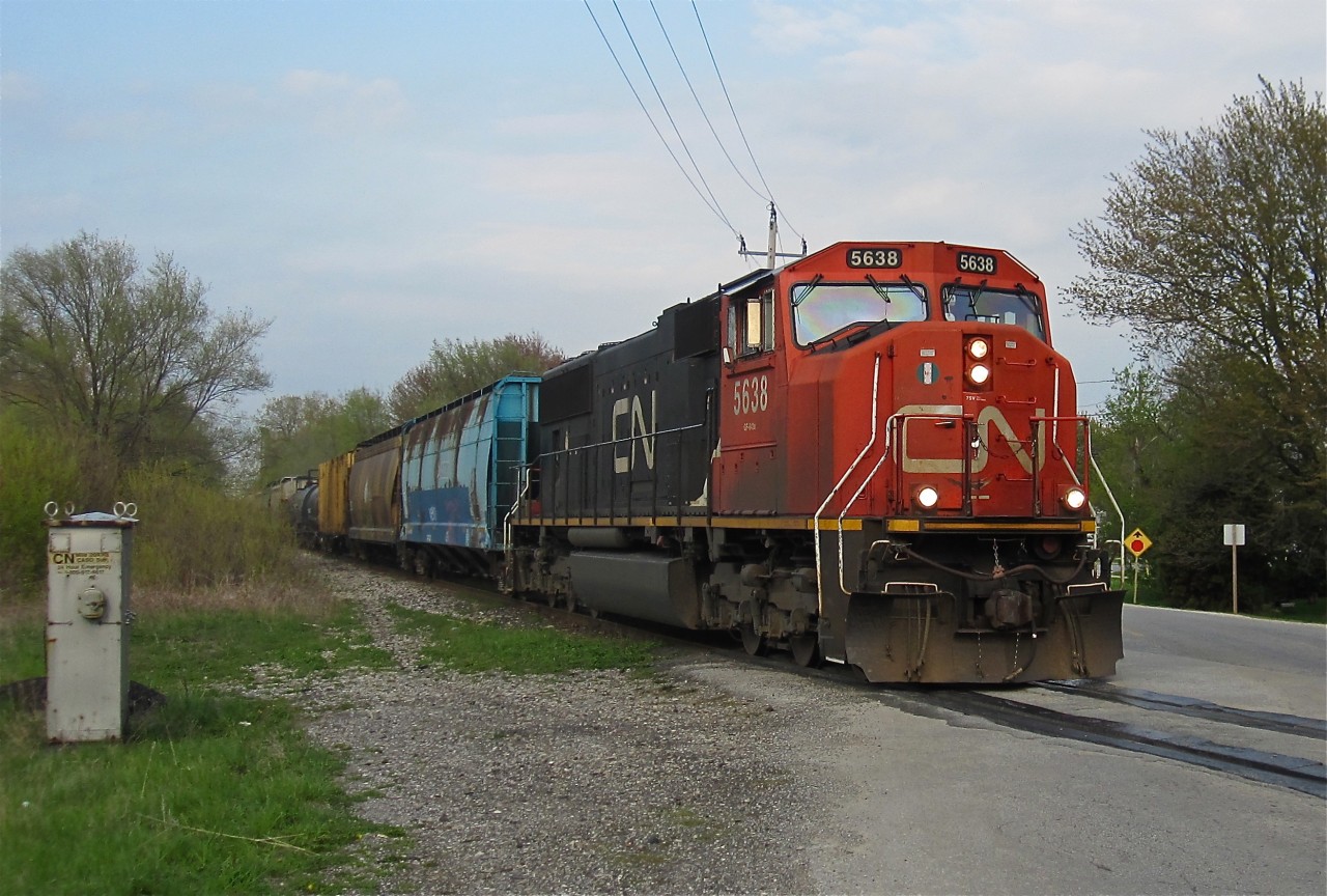 Here CN 439 is photographed for the last time by me on the CASO in it's final days of use.