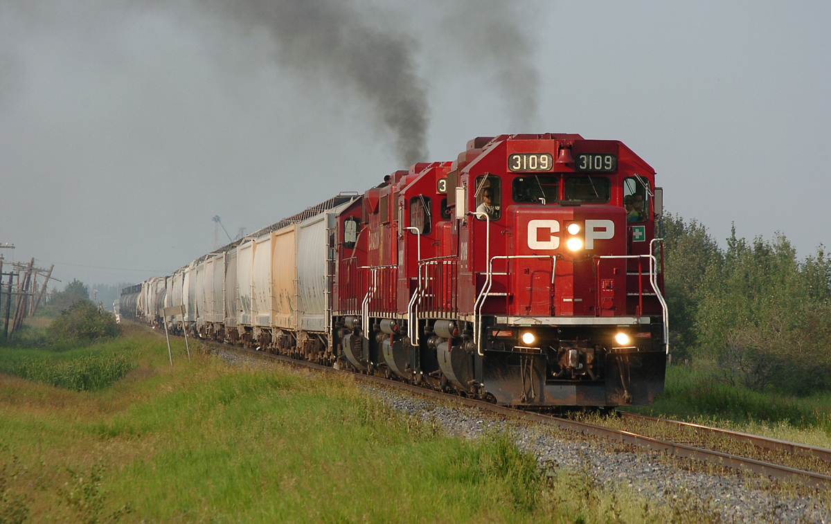 Railpictures.ca Jesse Acorn Photo After a day out switching on CP’s