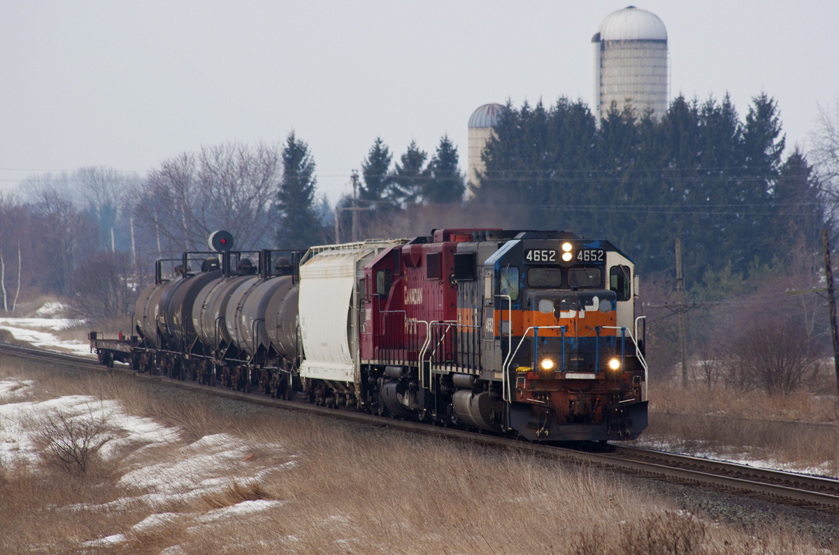 T25 heads towards Trenton with CP's best corporate image.