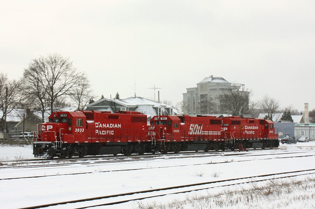 The Wolverton turn runs light back to base (Wolverton)after doing work at Killean east of Galt.