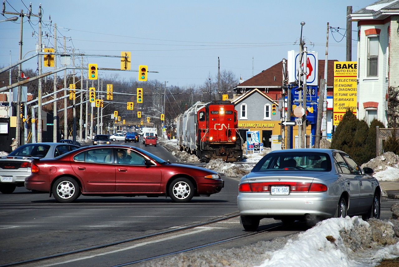 Just another typical Wednesday afternoon on Clarence Street.