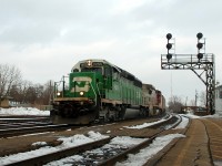 393 always used to be a good bet for FPON, as seen here with a former BN Whiteface SD40-2 and BNSF 548 in charge of 72 cars