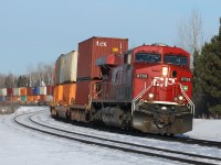 CP 112 led by cp8759 is inbound to Thunder Bay on the north track 