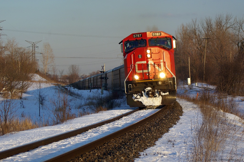 The longer days of late winter on the York Sub.