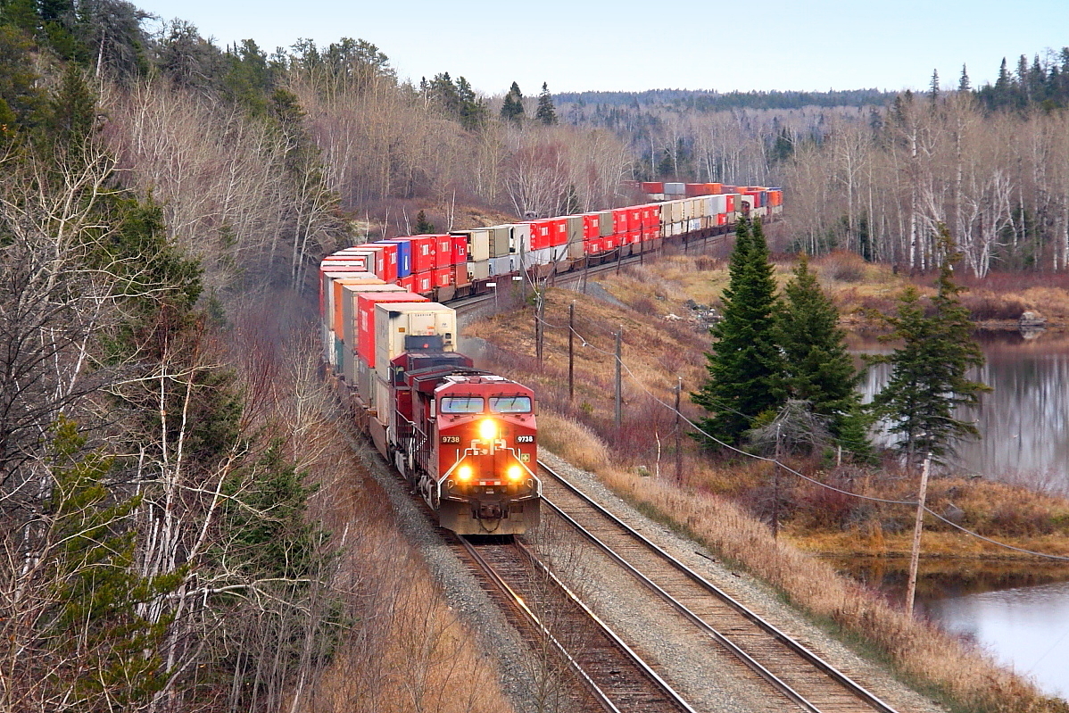 CP 9738 heads for Kenora.