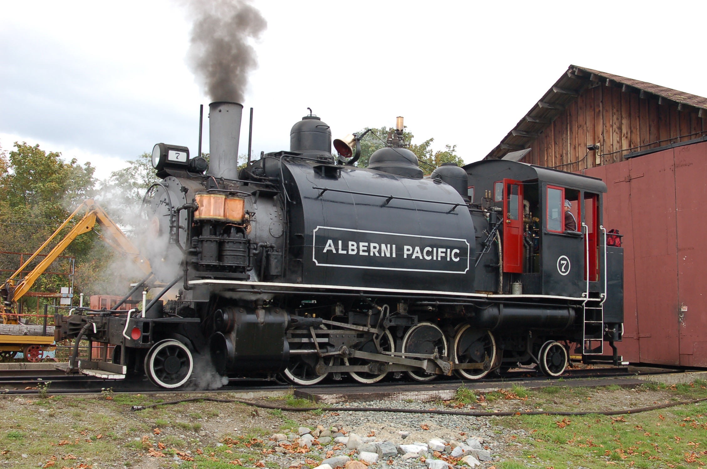 Railpictures.ca - Hiawatha Pete Photo: ALBERNI PACIFIC 2-8-2T TYPE