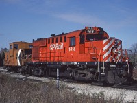 CPR RS-18u 1818 sits out the weekend at Guelph Junction.