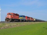 With a somewhat rare of a leader, CP 641 passes westbound thru Haycroft mile led by DME 6086 on a beautiful afternoon. What a great way to start the weekend!