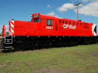 CP 8921 on display after a fresh repaint by the Elgin Country Railway Museum. 