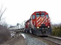 Eastbound X-Pressway crossing the Little Rouge River in Scarborough.