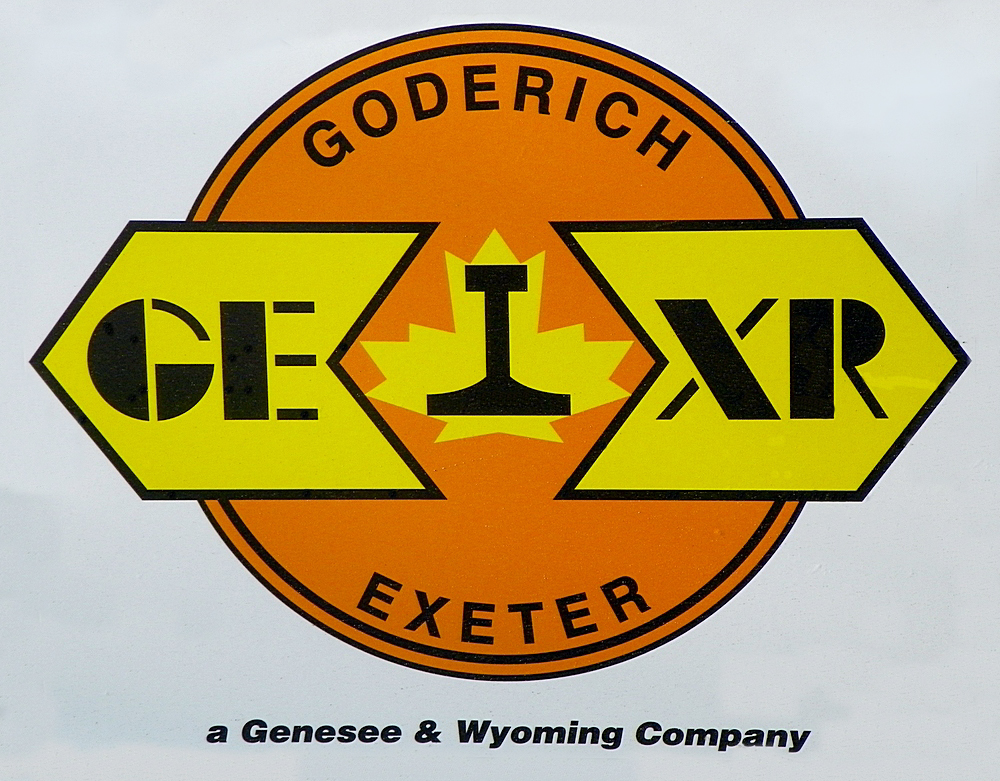 G&W - GEXR New Logo spotted on one of their service vehicles at Stratford ON 7:15am Saturday May 4th 2013.