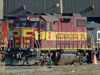 GP38-2 WC 2002 rests in CN's Walker Yard, Edmonton