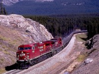 WB tank train near Lake Louise, BC.