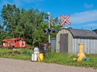 Just like cows that are put out to pasture for grazing, same applies to locomotives well except for the grazing part but you know the deal. 
