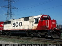 With the pending sale/disposition of the remaining SOO Line SD60's, I'm glad I was able to get as many shots as I did of these units.  They will be missed as they added variety to an otherwise mundane plethora of CP GE's....