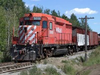 Back in 2011 GP30 CP5000 made the "Gate Guardian" at the Alberta Railway Museum.  It is still viewable at the entrance to the museum but now has a snow plow infront of it so this aspect is no longer available.