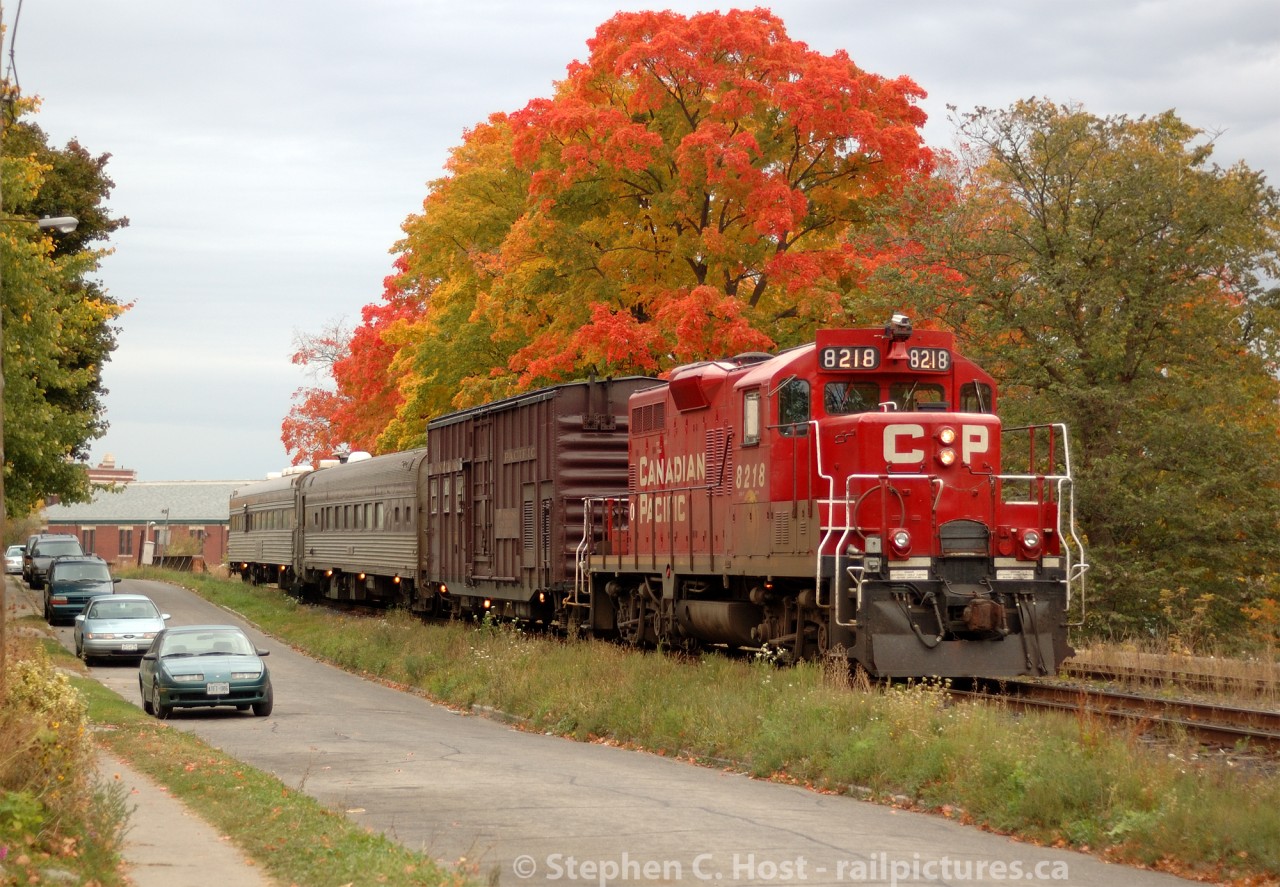 Surprise is when you find the CP Tec train running on the Goderich Exeter Railway. The night before the train ran up the CPR Waterloo sub. This train ran to Mile 30 (Silver) and returned west to CPR via London from what I recall, but I did have work that morning and this is all I got. Georgetown Railfan Society members would be pleased to know, technically, this train did reach Georgetown ;)
