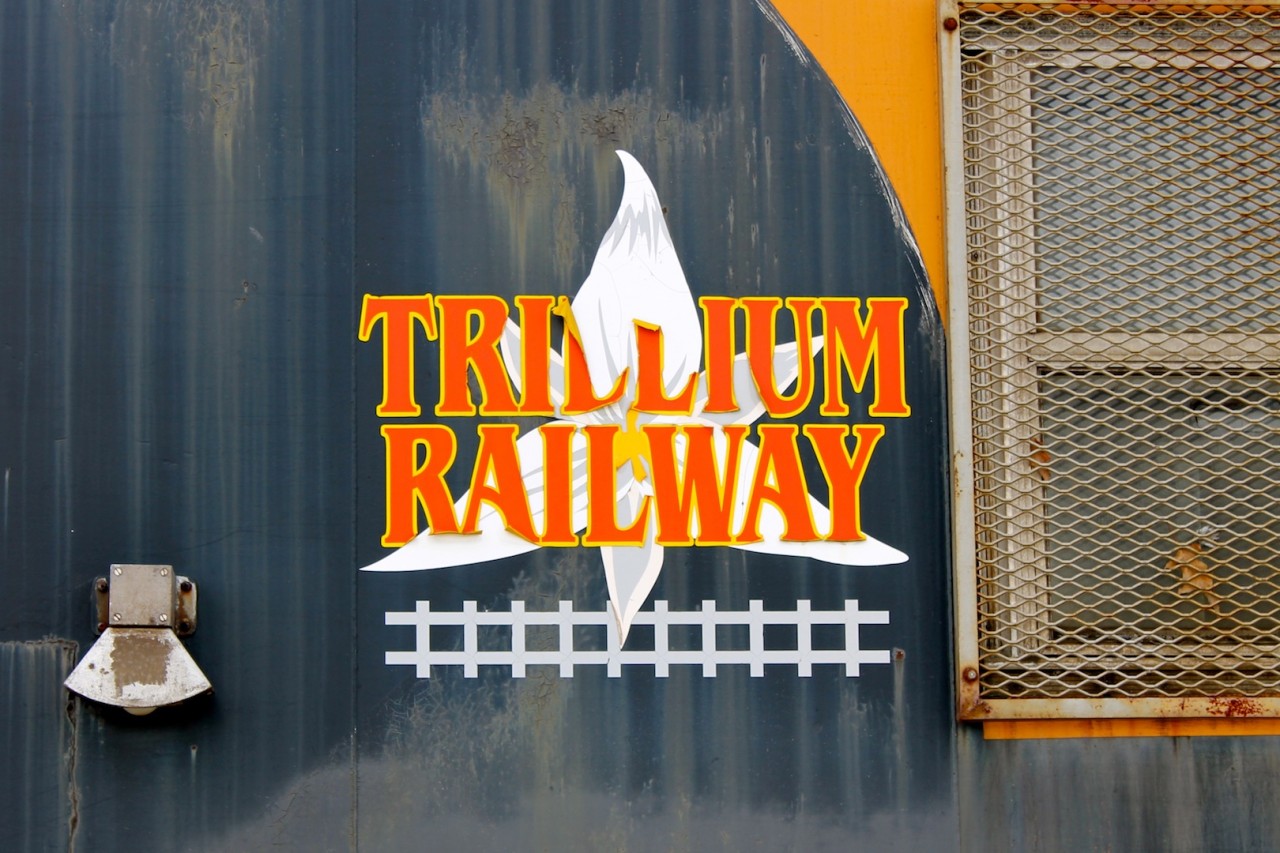 If it could talk, I couldn't imagine the stories it would tell. But that won't stop me from trying. Stories of better times, stories of they hey-day of the ALCO's, the stories of the places that were there and are now gone... what a gem. From being one of the star attractions of mainline freight trains across this beautiful county, to being a rusting relic on the Trillium short-line. Nobody can disagree that this van has seen better days, but it's a near miracle that it was spared from the cutters torch.