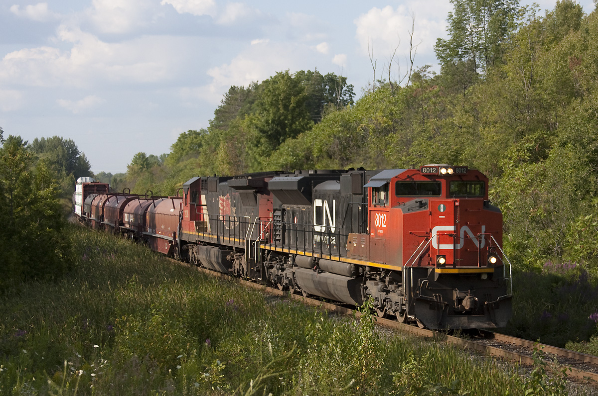 A decent lash up on 399 NS style SD70M-2 and former ex UP ex CNW C40-8.