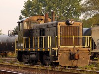 JLCX SW7 1500 parked at the west end of the Brantford Yard