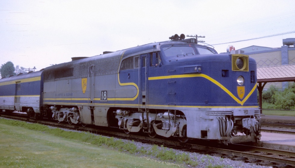 D&H PA #18 at Montreal West Station.