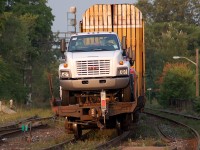 Truck on Train action!
