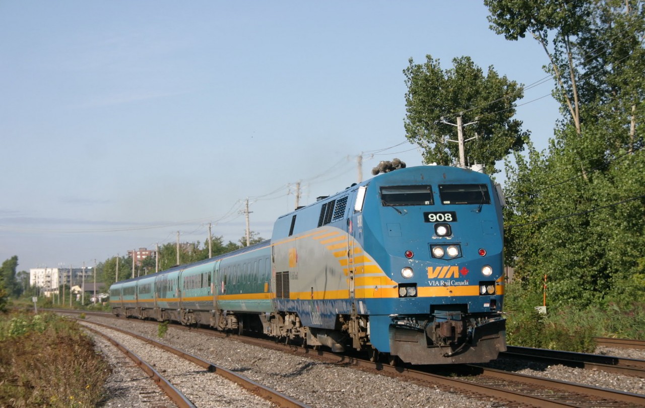 The 622 on full track speed on way to Québec City !
