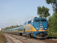 
The 622 on full track speed on way to Québec City !
