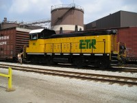 ETR 104 is seen here switching cars around the GM Transmission Plant in Windsor, back in 2004. 