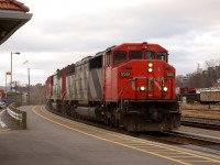 In late November / early December of 2010 A trio of SD60F's ran together on CN 330/331. Here we see one of these trips on 330 with CN 5551 - CN 5506 - CN 5556