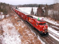 CP's Holiday Train heads into Kenora for the last show in Ontario.