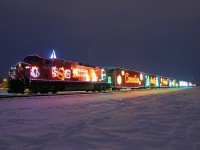 The 2010 edition of the CP Holiday Train stops in Portage for an early evening show.