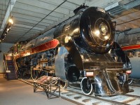 CP 2858, a Royal Hudson, is preserved at the Canada Science and Technology Museum in Ottawa. Beside it is CP 3100 (4-8-4), see a photo of it by clicking <a href="http://www.railpictures.ca/?attachment_id=12062">here.</a> The cabs to both are open to the public and are very popular with children. For more train photos, check out http://www.flickr.com/photos/mtlwestrailfan/