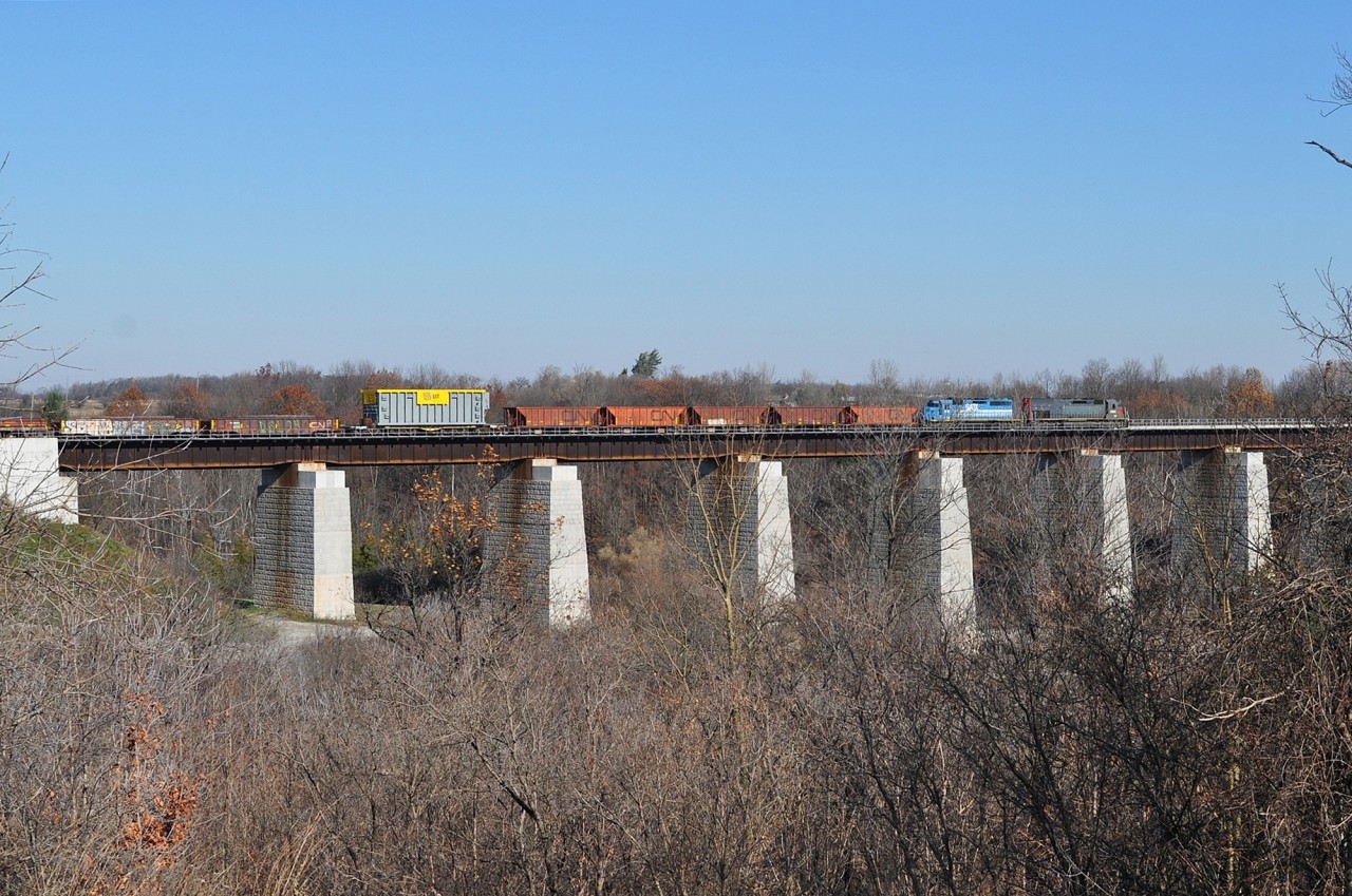 The dimensional move of November 15 is under GEXR power for this part of its journey to Hamilton Harbour.