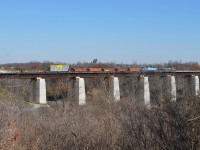 The dimensional move of November 15 is under GEXR power for this part of its journey to Hamilton Harbour.