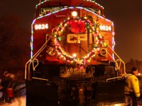 This shot of the 2013 CP Holiday Train was taken in the later hours of the Hamilton event as action died down and shots without interference from the public were possible.