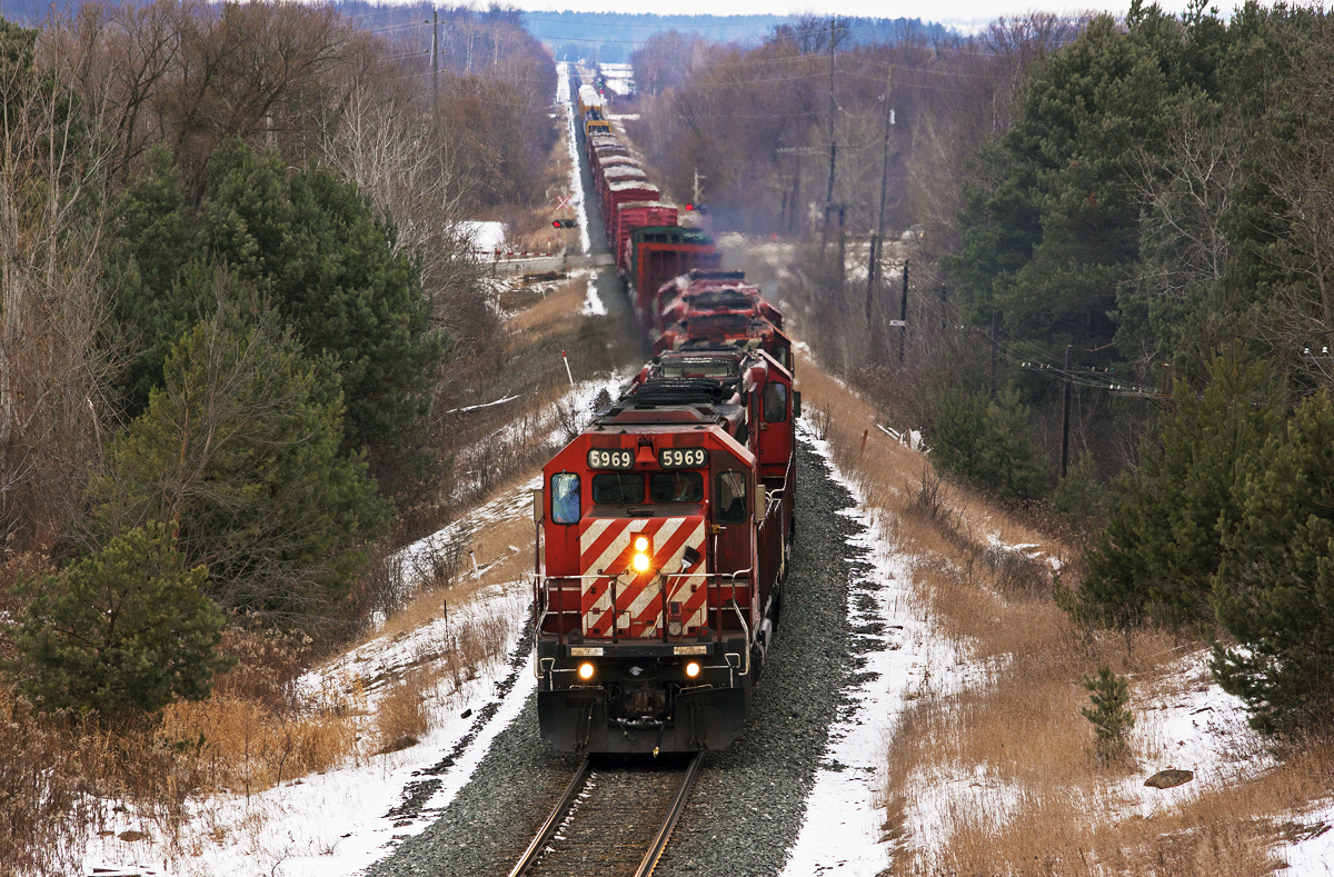 420 continues down the MacTier sub after working Spence.