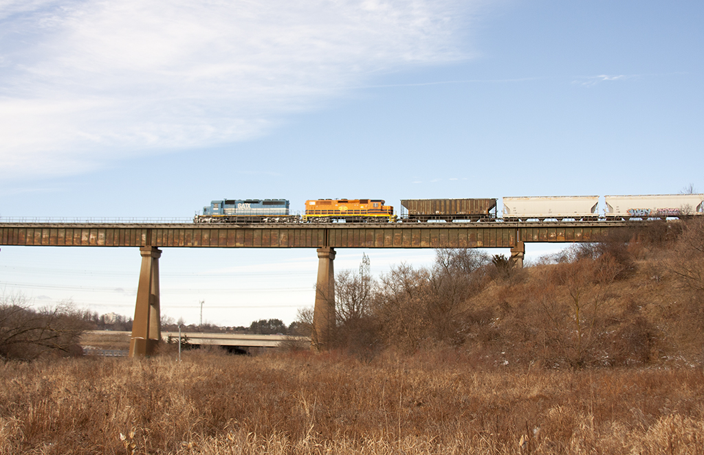 Across the Trestle 431 goes.
